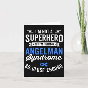 Angelman Syndrome Warrior Survivor Awareness Suppo Card