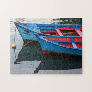Angelmo harbour, fishing boats. jigsaw puzzle