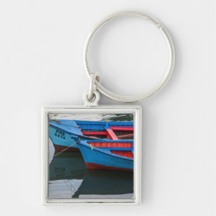 Angelmo harbour, fishing boats. key ring