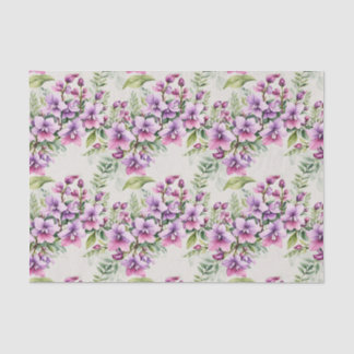 Angelonia Flower Tissue Paper | Elegant Floral