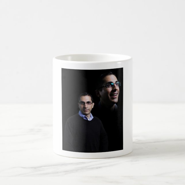 Angelo's Portrait on a Mug (Center)