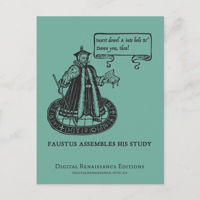 Angels and Allen Keys Postcard (Front)