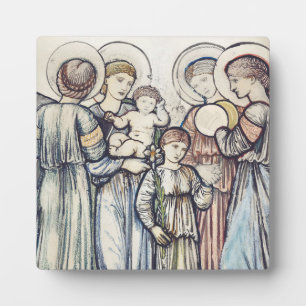 Angels and Children by Sir Edward Burne–Jones Plaque
