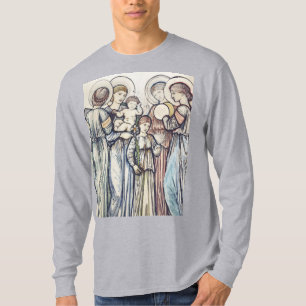 Angels and Children by Sir Edward Burne–Jones T-Shirt