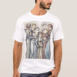 Angels and Children by Sir Edward Burne–Jones T-Shirt