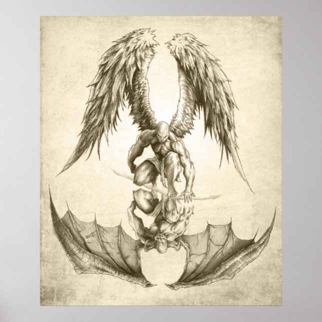 Angels and Demons - Reflection Poster (Front)