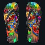 Angels and Demons River of Souls Custom Created Thongs<br><div class="desc">Here are some custom flip flops with your own image or you can use mine either way you will be styling on the beach this summer. Make sure to bookmark this page to come back to it in the future. If you like/love our designs make sure to like or share...</div>
