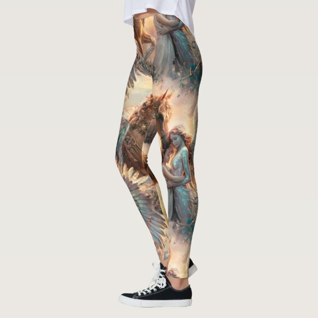 Angels and Horses Leggings (Left)