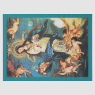Angels and Immaculate Conception of Virgin Tissue Paper