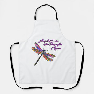 Angels Appear When Dragonflies Are Near - Apron