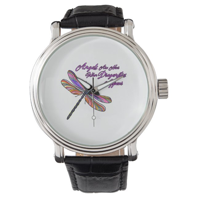 Angels Appear When Dragonflies Are Near - Watch (Front)