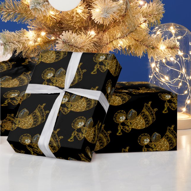 Angels are Everywhere this Season 2 Wrapping Paper (Holidays)