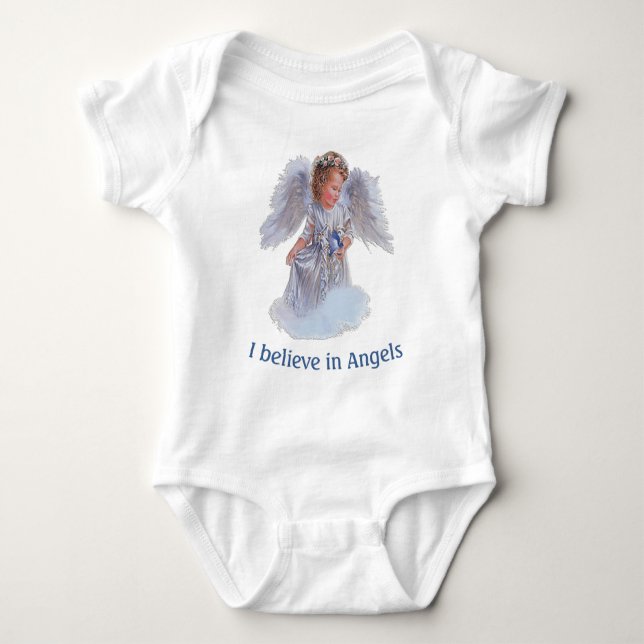Angels Baby Bodysuit (Front)