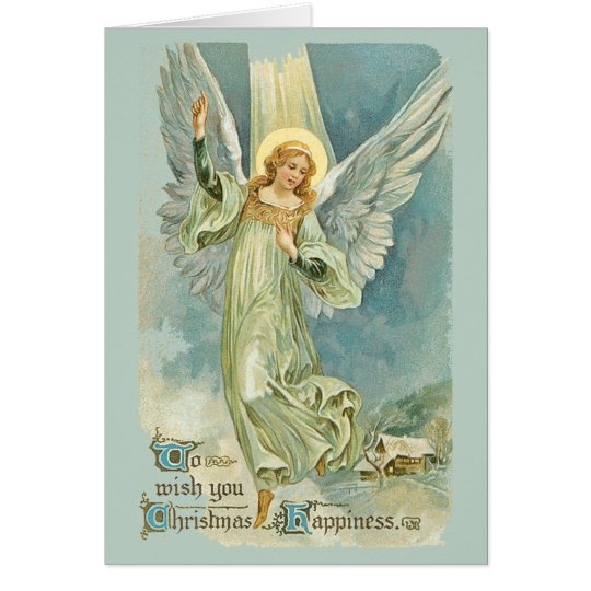 Angels Came Down at Christmas Card