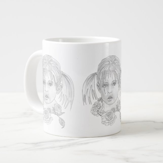 Angel's Cassandra Large Coffee Mug (Front Left)