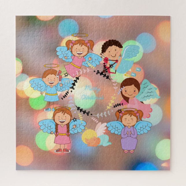 Angels Christmas Jigsaw Puzzle (Vertical)