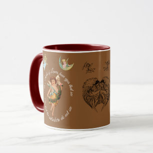 ANGELS & CUPIDS COFFEE MUG – CUTE CHERUB DESIGN