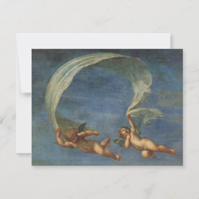 Angels Detail from Adonis Led by Cupids by Albani (Front)