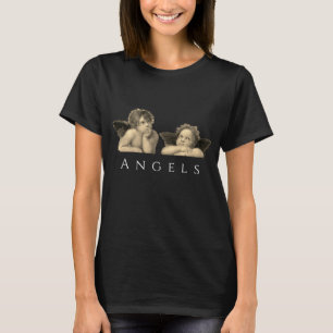 Angels Engel - Madonna Sixtina - Raphael - Raffael T-Shirt