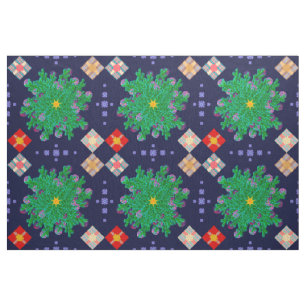 Angels Eye View Canvas Galaxies Deep Blue Fabric