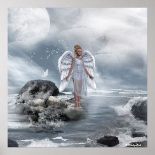 Angels Fae Unicorns Print