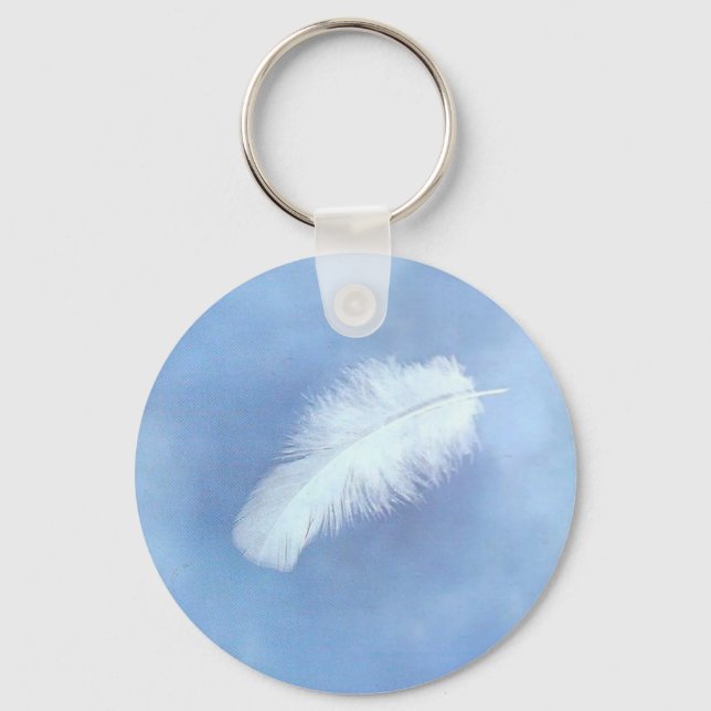 Angel's Feather Keychain (Front)