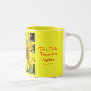 Angels FlyBecause, They TakeThems... Two-Tone Coffee Mug
