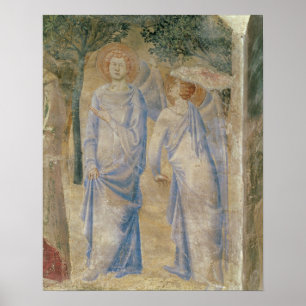 Angels from the Chapel of St. Jean, 1347 Poster