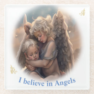 Angels Glass Coaster