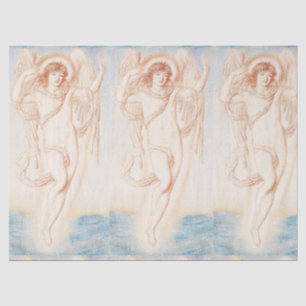 ANGELS IN BLUE CUSTOM Tissue Paper
