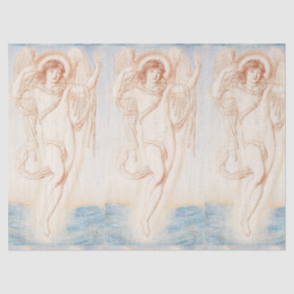ANGELS IN BLUE CUSTOM Tissue Paper