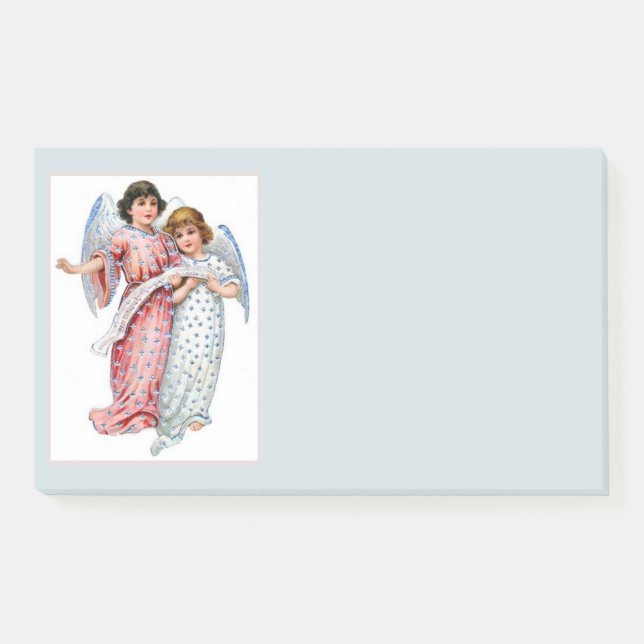 Angels In Pink And Blue Notes (Front)
