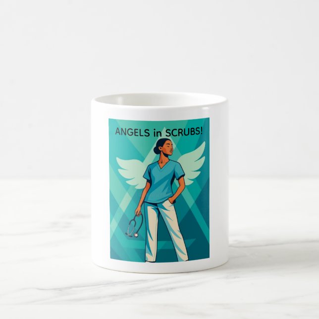 Angels in Scrubs! Mug (Center)