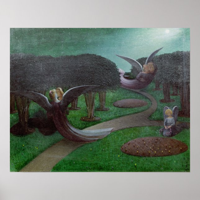 Angels in the Night, 1896 Poster (Front)