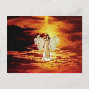 Angels in the Sky Postcard