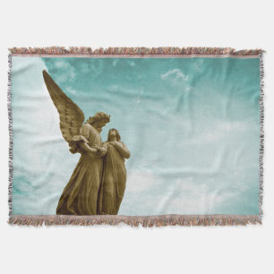 Angels in the Sky Throw Blanket