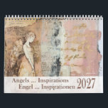 Angels Inspirations – Engel Inspirationen 2027 Calendar<br><div class="desc">Bathed in soft rose and golden tones, these angels bring beauty, grace, and gentle light. They remind us that every day holds a quiet blessing, waiting to be seen with the heart. Let their presence inspire you to walk with hope, surround yourself with beauty, and shine kindness wherever you go....</div>