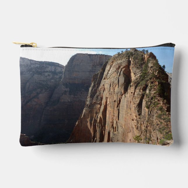 Angels Landing at Zion National Park Accessory Pouch (Front)