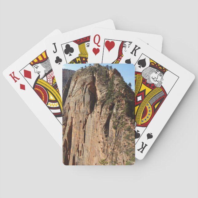Angels Landing at Zion National Park Playing Cards (Back)