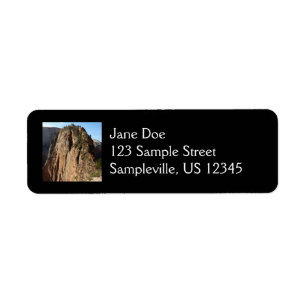 Angels Landing at Zion National Park Return Address Label