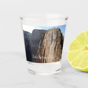 Angels Landing at Zion National Park Shot Glass