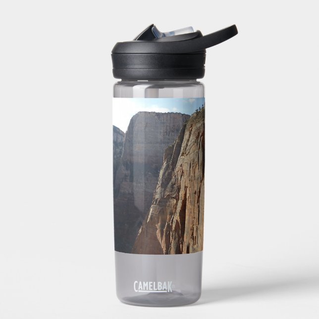 Angels Landing at Zion National Park Water Bottle (Left)