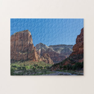 Angels Landing in Zion National Park Jigsaw Puzzle