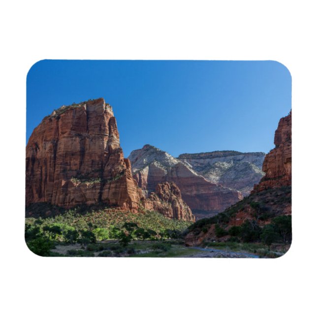 Angels Landing in Zion National Park Magnet (Horizontal)