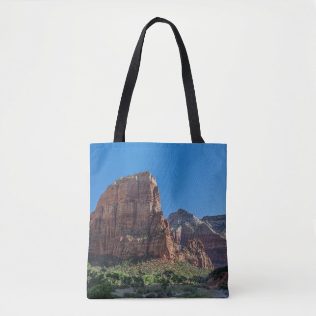 Angels Landing in Zion National Park Tote Bag (Front)