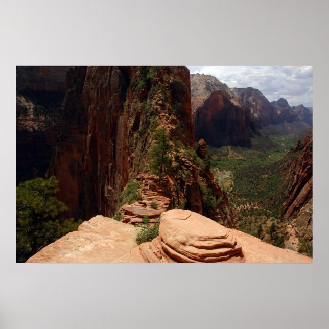 Angels Landing Trail poster (Front)