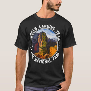 Angels Landing Trail Zion National Park Utah USA  T-Shirt