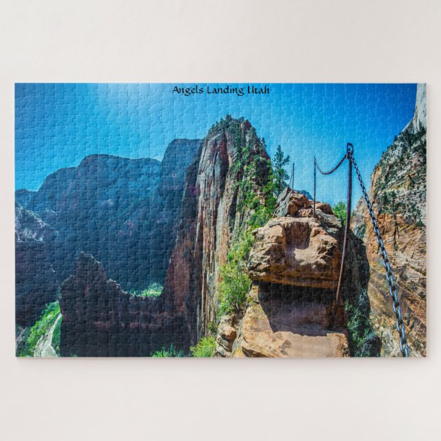 Angels Landing Utah Jigsaw Puzzle (Horizontal)