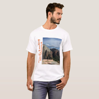 Angel's Landing Zion National Park 2 Sided Tee Shi