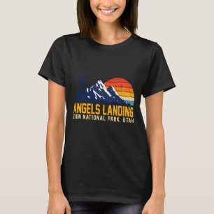 Angels landing zion national park camping hiking T-Shirt